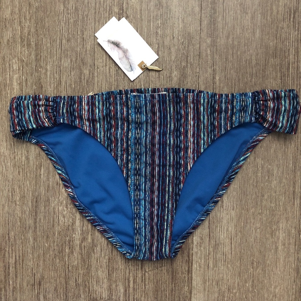 Women's Jessica Simpson Striped Bikini Bottoms